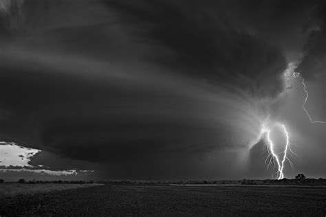 Ominous Storms Photographed In Black And White By Mitch