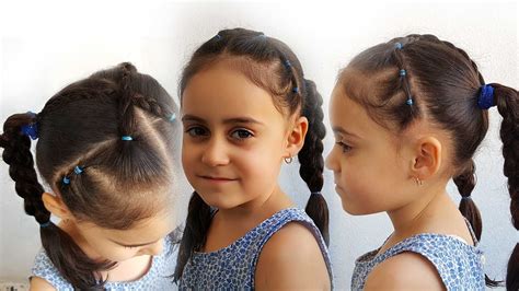 تساريح شعر للاطفال ، بالصور اجمل. تسريحات شعر للاطفال للشعر الخشن , تسريحة جميلة لطفلتك ذو الشعر الخشن - ابداع افكار