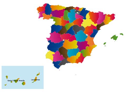 Mapa De Comunidades Y Provincias De España Para Colorear Pdf