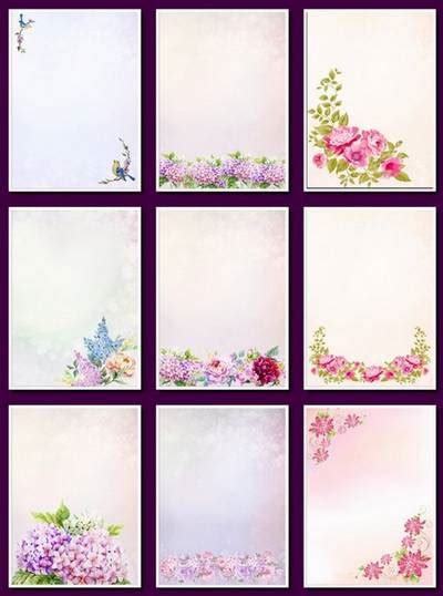Flower PNG backgrounds with violets, sunflowers, roses - 5 PNG images