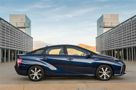 The power of hydrogen is recognized across the world. Toyota's Mirai will go 312 miles on a tank of hydrogen ...