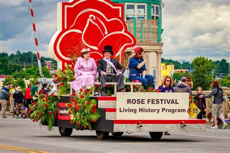 Portland Grand Floral Parade 2016 Editorial Photo Image Of Copy