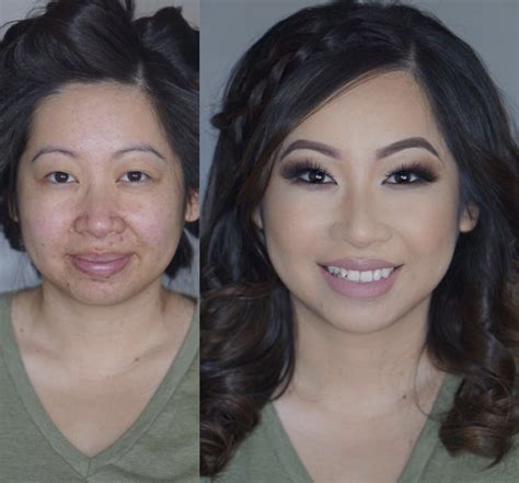 Before After Pictures Of Women With And Without Makeup