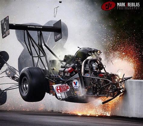 Larry Dixon Ouch That Will Leave A Mark Funny Car Drag Racing Nhra