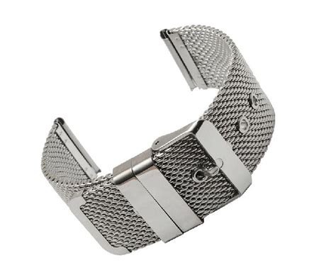 Being made from 304 grade stainless steel means they'll withstand pretty much anything you can throw at them. Heavy Duty Stainless Steel Watch Bracelet Strap Mesh Band ...