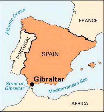 The most recent land use tabulation. Gibraltar: location map -- Kids Encyclopedia | Children's Homework Help | Kids Online Dictionary ...