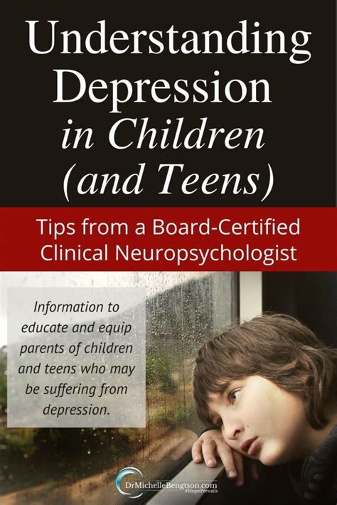 Understanding Depression In Children And Teens Dr Michelle Bengtson