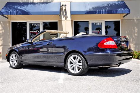 2008 Mercedes Benz Clk350 Cabriolet 350 Convertible Stock 5676 For