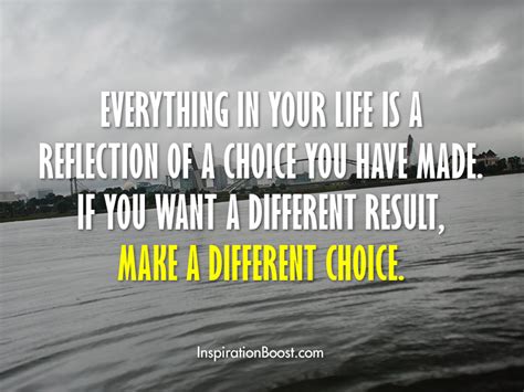 Life Choice Quotes Inspiration Boost