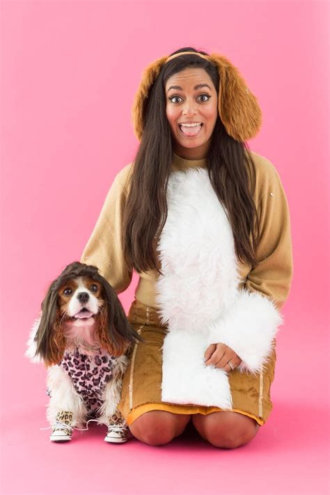 4 Funny Diy Dog And Dog Owner Costumes Matching Halloween Costumes