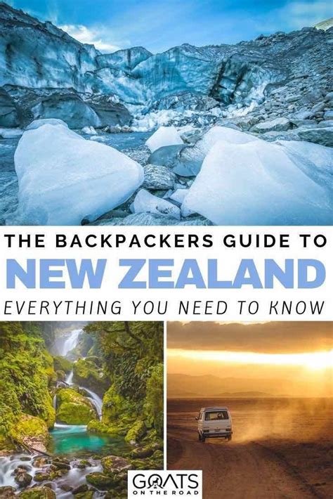 Ultimate Guide To Backpacking New Zealand Travel Backpacking New