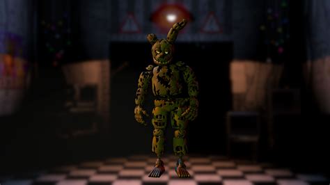 Mexican Animatronic William A Twisted Springtrap 8 Fnaf Five Nights At