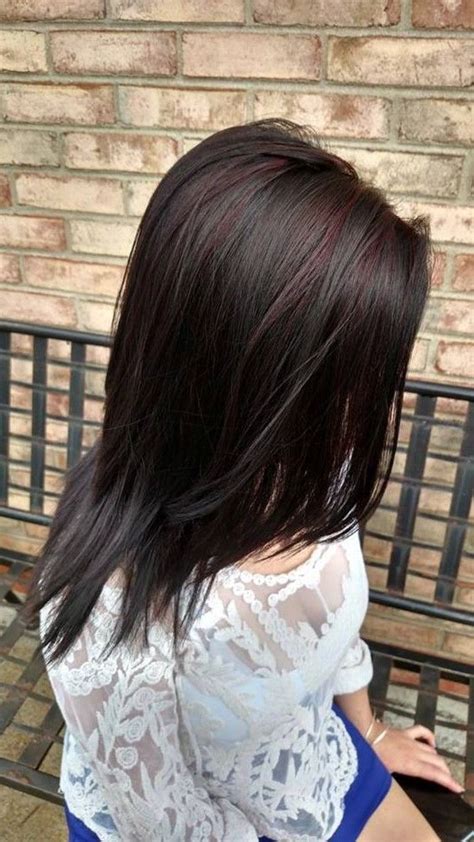 Looking to update brown hair? Red Highlights on black, brown, blonde hair | Hairstyles ...