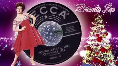 brenda lee ~ rockin around the christmas tree ~ 🎄🕺💃 1958 youtube