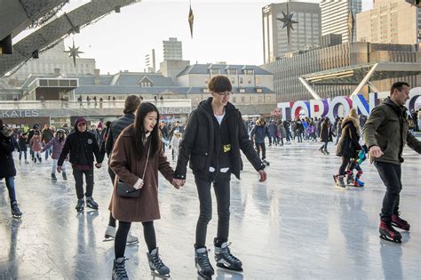 Torontos Free Outdoor Skating Rinks Are Opening For The Season