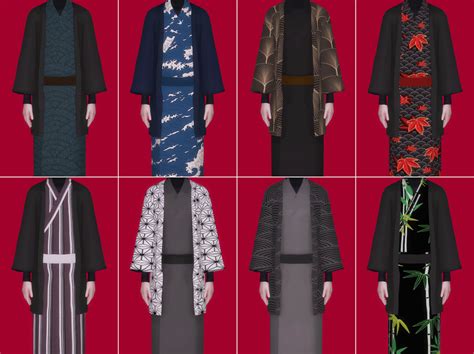 Traditional Mens Yukata For The Sims Sims Clothing Sims Anime Images And Photos Finder
