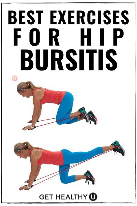 9 Best Exercises For Hip Bursitis Video Included Hip Workout Best Exercise For Hips
