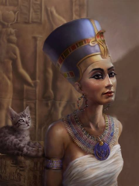 Nefertiti Египетские женщины Произведения искусства на тему египта Древний египет