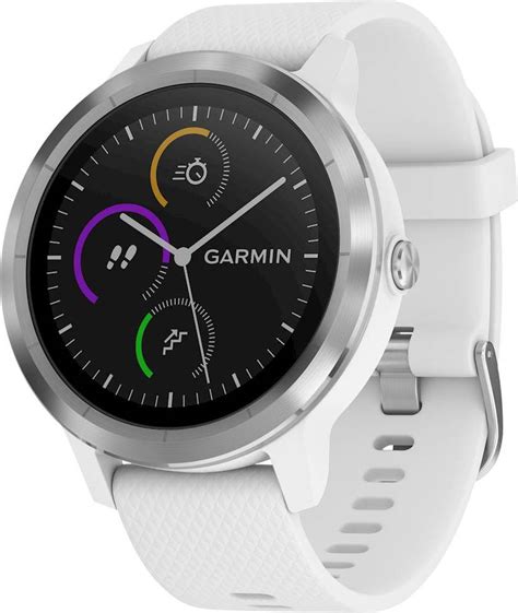 Best Buy Garmin Vívoactive 3 Smartwatch Silver 010 01769 21