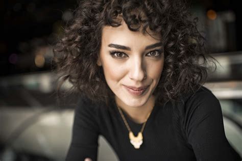 Wallpaper Seda Bakan Turkish Actress Portrait Women Curly Hair