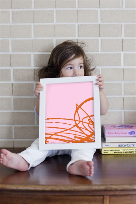 Try This Transform Kiddo Scribbles Into Modern Art A Beautiful Mess