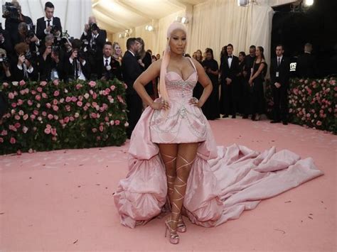 Nicki Minaj Goes All Pink For Met Gala 2019