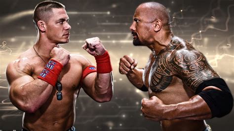 The Rock Vs John Cena Wwe Championship Match December Youtube