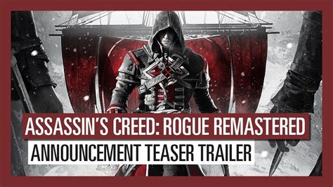Assassin S Creed Rogue Remastered Announcement Teaser Trailer Youtube