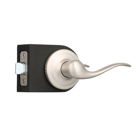 Kwikset Tustin Satin Nickel Passage Hallcloset Door Lever Complete