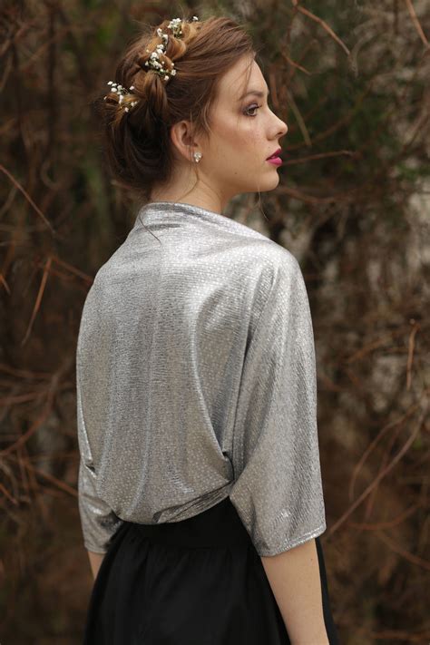 Silver Bridal Bolero Bolero Jacket Wedding Sequin Bolero Etsy