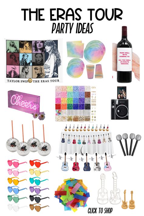 The Eras Tour Party Ideas Taylor Swift Themed Party Tailgating The