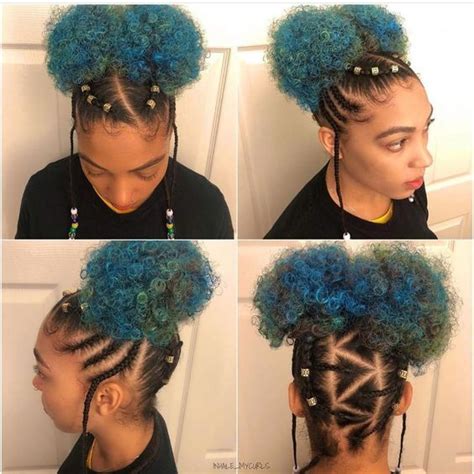 Maybe you would like to learn more about one of these? 40 Easy Rubber Band Hairstyles on Natural Hair Worth ...