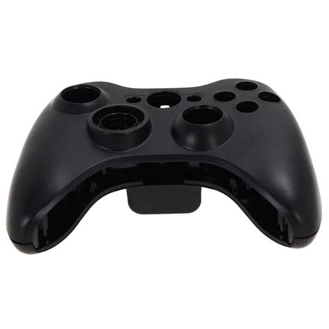 Black Wireless Controller Full Case Shell Cover Buttons For Xbox 360