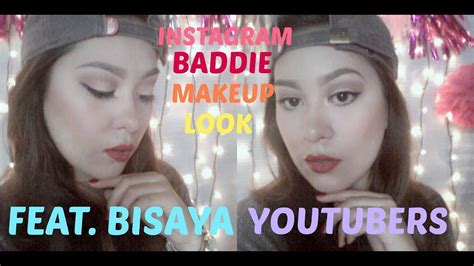 Instagram Baddie Makeup Look Ft Bisaya Youtubers Youtube