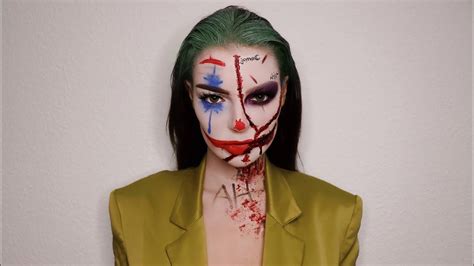 Joker Halloween Makeup Tutorial Youtube