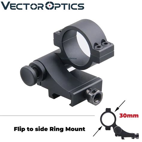 Worldwide Shipping Tactical 30mm Flip To Side Qd Scope Mount 20mm For