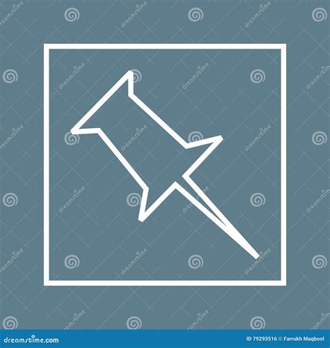 pinboard stock vector illustration of icon pinboard 79293516