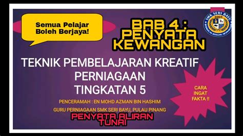 Nota Perniagaan Tingkatan 5 Bab 4 / Perniagaan Tingkatan 4 Bab 4 Siri 1