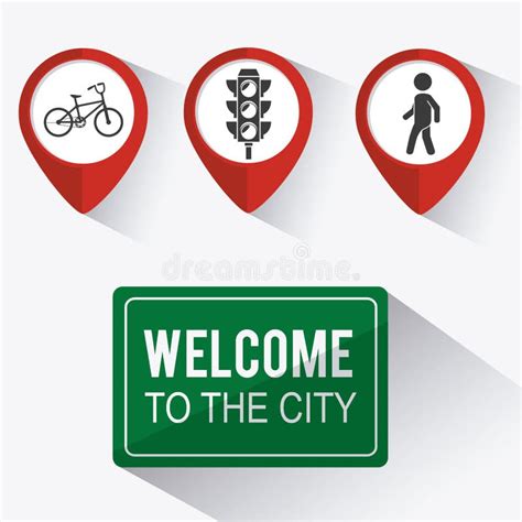 Welcome Road Signs Stock Illustrations 362 Welcome Road Signs Stock
