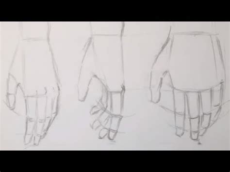 It's quite easy to make a foot look proportional. How to Draw Anime Hands (Relaxed and Fist) - YouTube