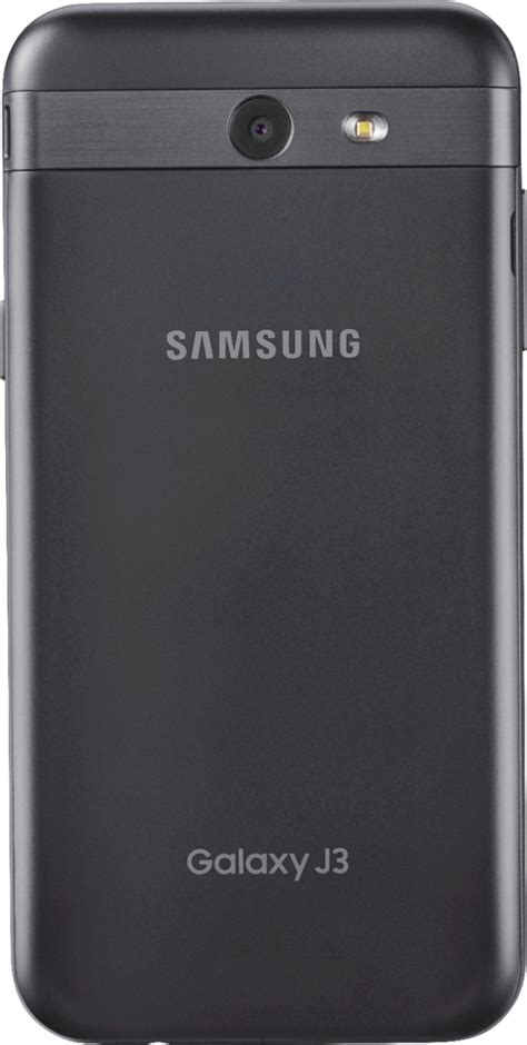 Samsung Galaxy J3 Cell Phone Black Consumer Cellular
