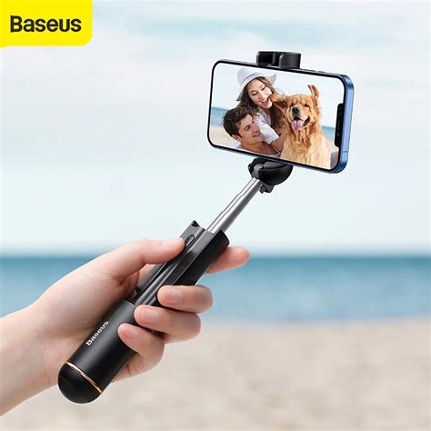 Baseus Selfie Stick Foldable Smartphone Mini Folding Wireless Bluetooth