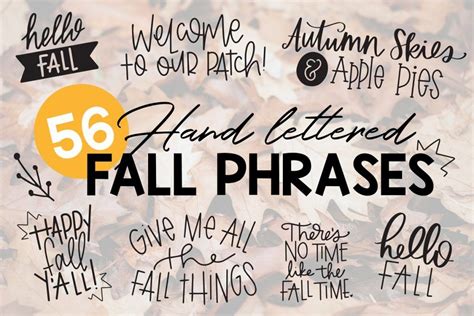 Fall Fonts The Radiance Mindset These