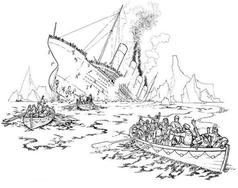Free Printable Titanic Coloring Pages For Kids
