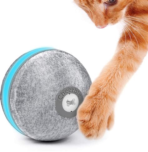 Cheerble Wicked Ball Special Premium Interactive Wool Cat Toy 100 Automatic Rechargeable