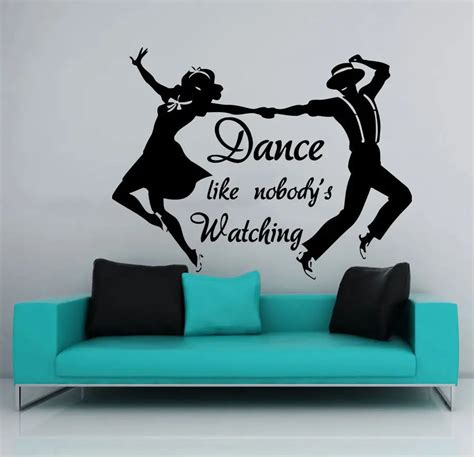 25 Paling Keren Sticker Wall Art Dance