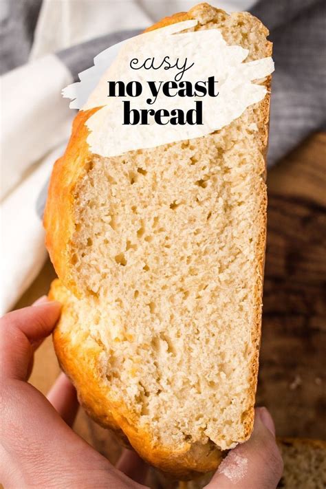 4 Ingredient No Yeast Bread So Easy Recipe Easiest Bread Recipe No Yeast Easy Bread