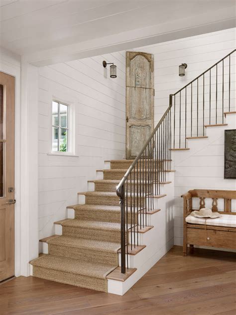See more ideas about stair railing, staircase design, stairs design. Farmhouse Staircase Design Ideas, Remodels & Photos