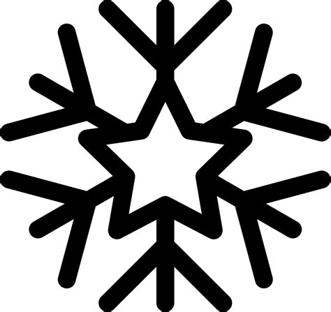 Snowflake Svg Png Icon Free Download (#29471) - OnlineWebFonts.COM