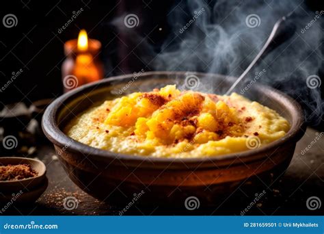 Polenta - Cornmeal Cooked into a Creamy Porridge or Grilled and Served